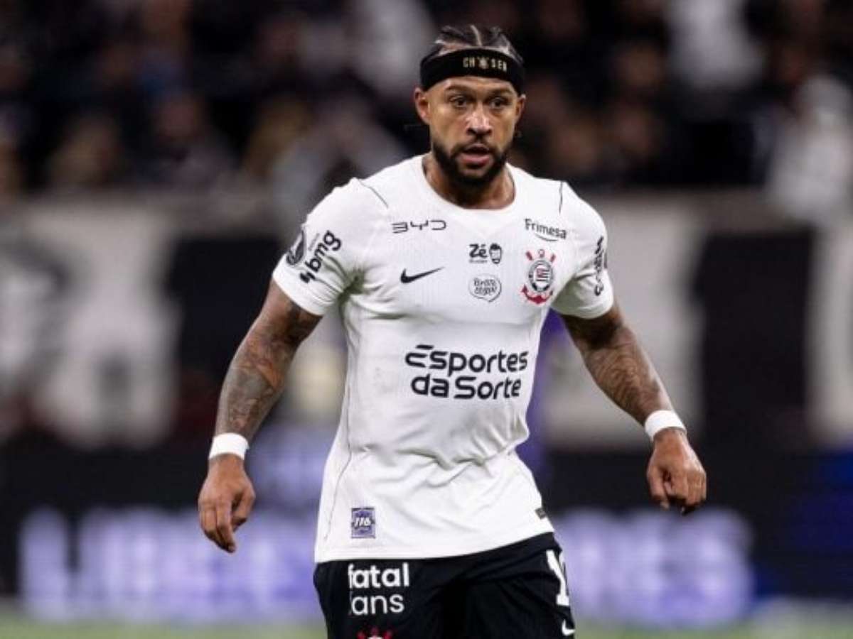 Memphis Depay sofre lesão e desfalca o Corinthians contra o Vasco