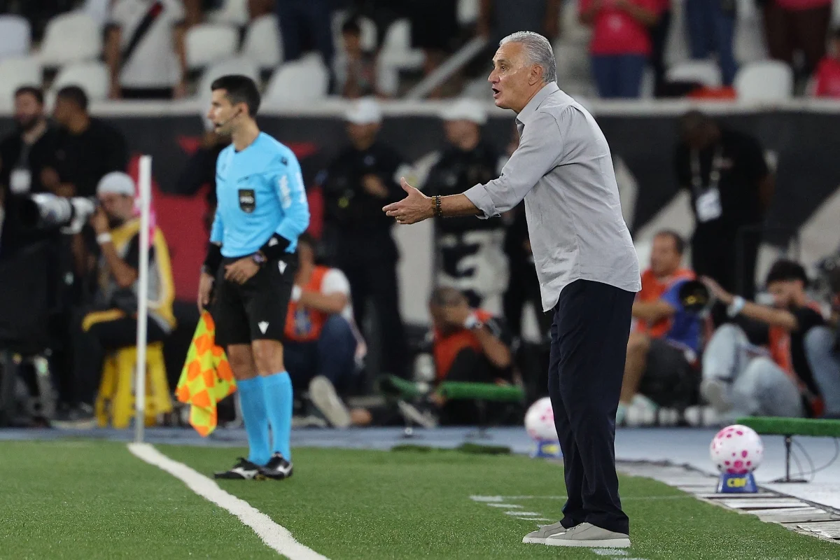 Tite, técnico do Botafogo