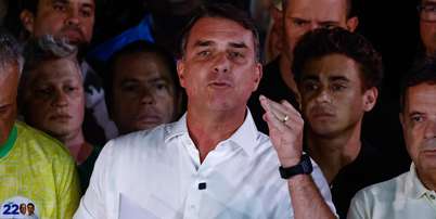 Fl&aacute;vio Bolsonaro est&aacute; nos Estados Unidos ap&oacute;s fugir do Brasil Foto: WILTON JUNIOR / Estad&atilde;o