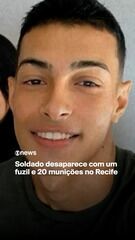 Soldado desaparece com um fuzil e 20 munições no Recife