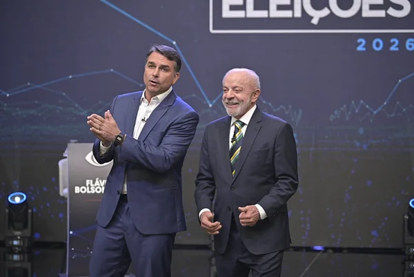 Por que Lula e Flávio ignoraram o STF durante o debate da Band - destaque galeria
