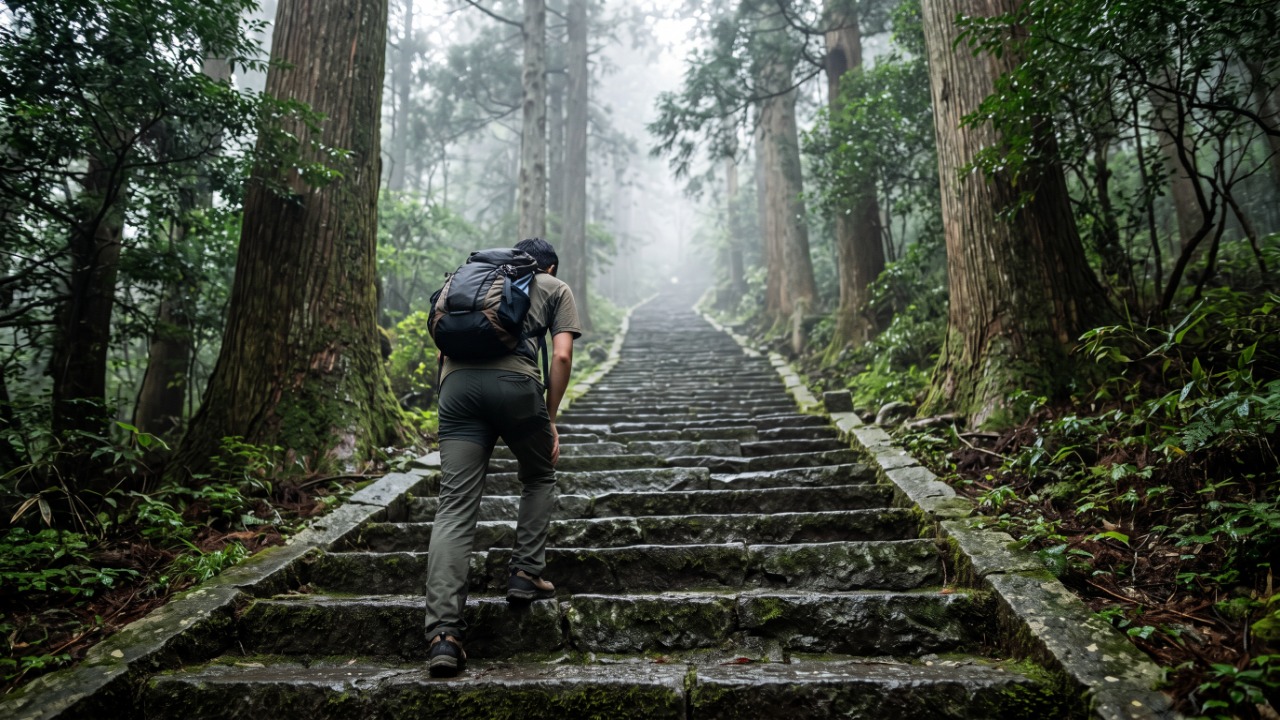 Provérbio japonês que se repete desde o período Edo: “Caia sete vezes, levante-se oito”, a frase sobre por que insistir importa mais do que acertar de primeira