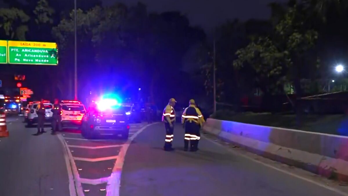 Corpo esquartejado de mulher é encontrado na Marginal Tietê após suspeito ser morto a tiros pela PM