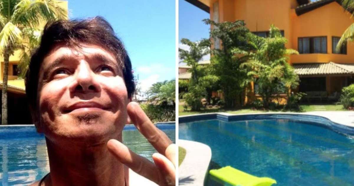 Piscina-violão e oito suítes: cantor Netinho passou últimos dias em mansão luxuosa de R$ 6 milhões; veja fotos