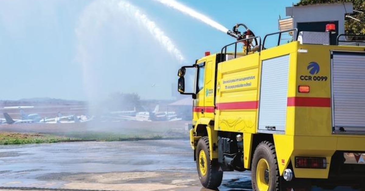 Projeto que moderniza caminhões de combate a incêndio em aeroportos leva reconhecimento internacional à Asur Brasil