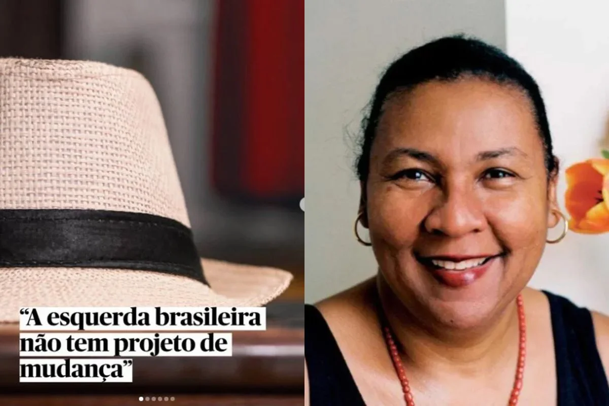Post da Editora Elefante criticando a esquerda + bell hooks - Metrópoles