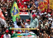 Lula em Copacabana, no Rio de Janeiro