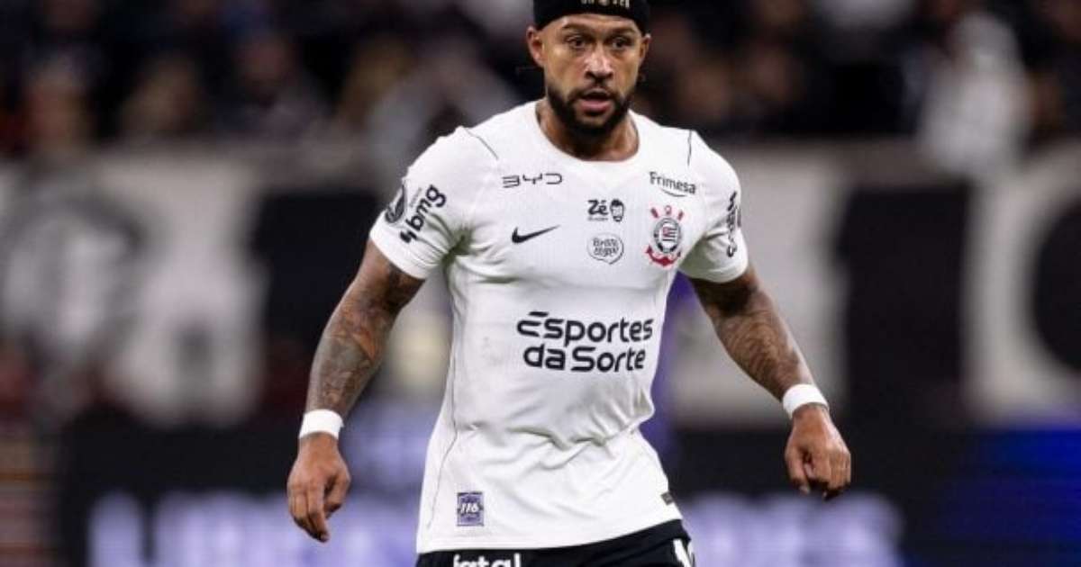 Memphis Depay sofre lesão e desfalca o Corinthians contra o Vasco