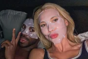 Exclusivo: Mãe de Virginia nega crise com Vini Jr: "Para mim está tudo bem"