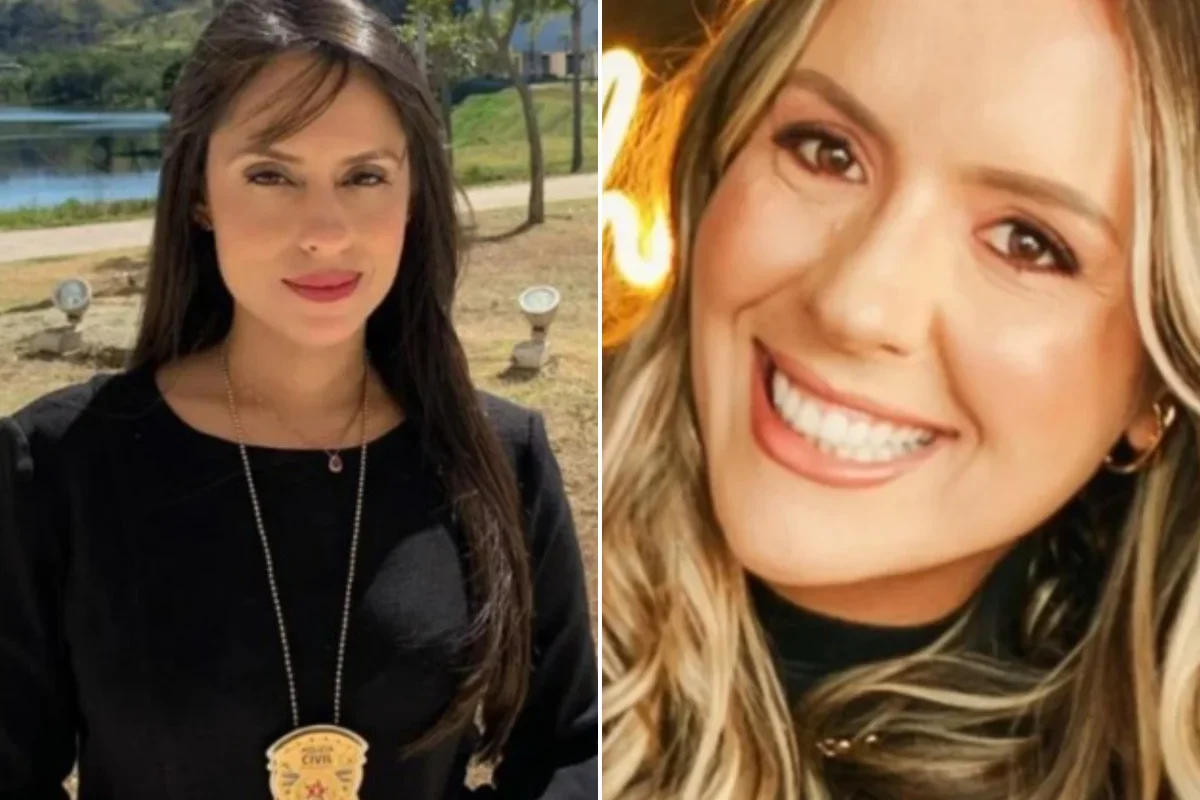 Ana Paula Lamego Balbino, esposa do empresário acusado de matar um gari em BH, e Wanessa Santana Martins Vieira, investigada após o marido ser flagrado dirigindo uma viatura da Polícia Civil