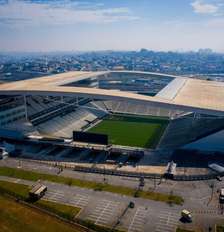 Neo Química Arena, estádio do Corinthians, em Itaquera. Clube tem dívida com a Caixa investigada pelo MP. Foto: Felipe Rau / Estadão / Estadão