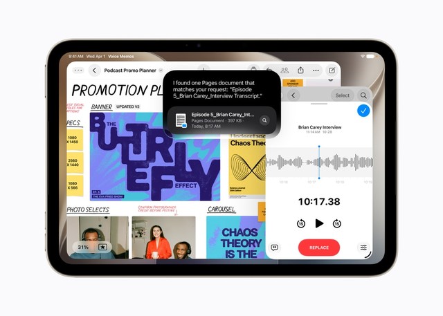 Novo iPad mini estreia com chip A20 Pro, tela de 8,5" e corpo mais fino